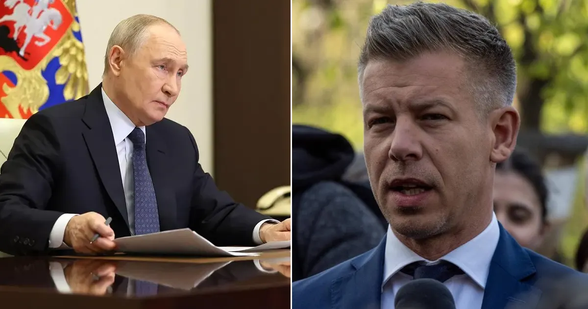 Vladimir Putin i Peter Magyar