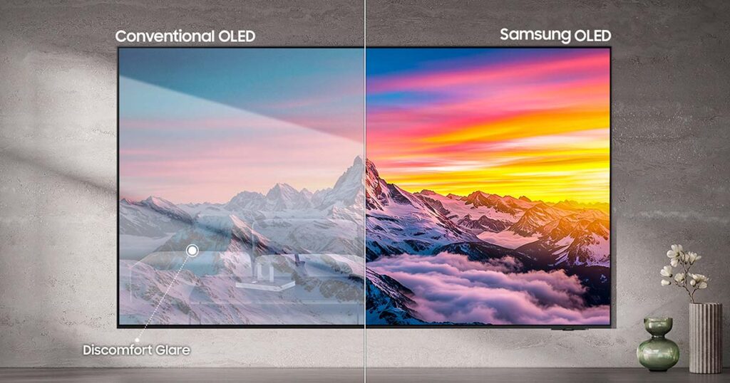 Samsung OLED Glare-free tehnologija