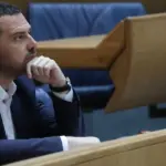 Saša Magazinović na sjednici Parlamenta BiH