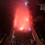 slavlje navijača bih u sarajevu