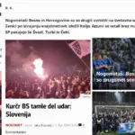 Slovenački mediji o uspjehu BiH