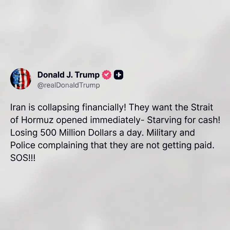 Trumpova objava