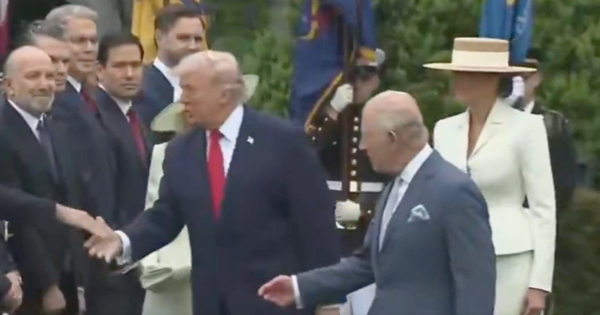 Donald Trump i kralj Charles