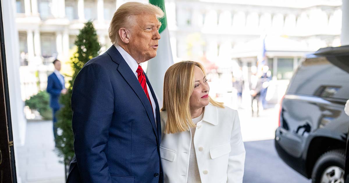 Trump i Meloni