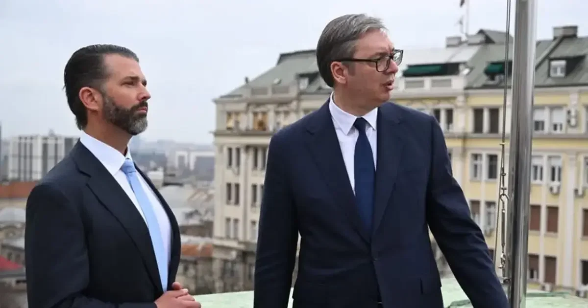 Trump Jr. i Vučić u Beogradu
