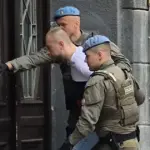 Privođenje jednog od osumnjičenih