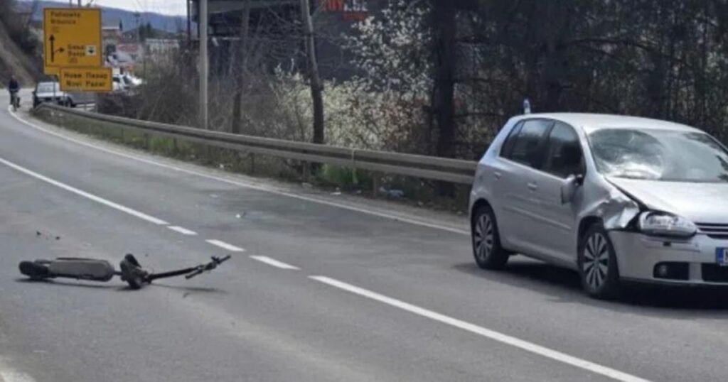 Automobil udario djevojčice na električnom romobilu