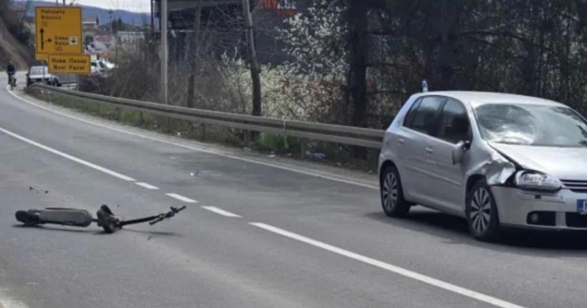 Automobil udario djevojčice na električnom romobilu
