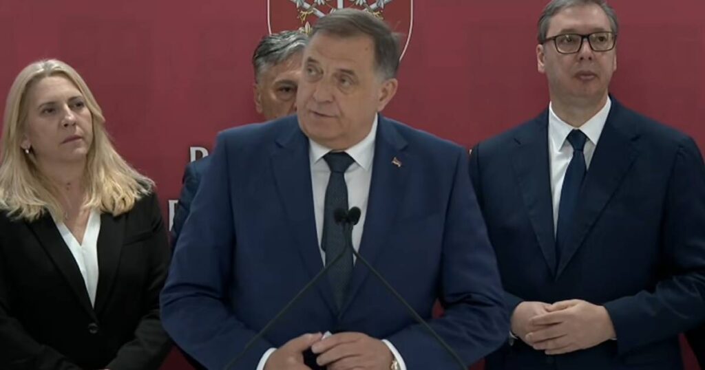 Dok Vučić jača vojku, Dodik tvrdi: To je savez protiv srpskog naroda u cjelini