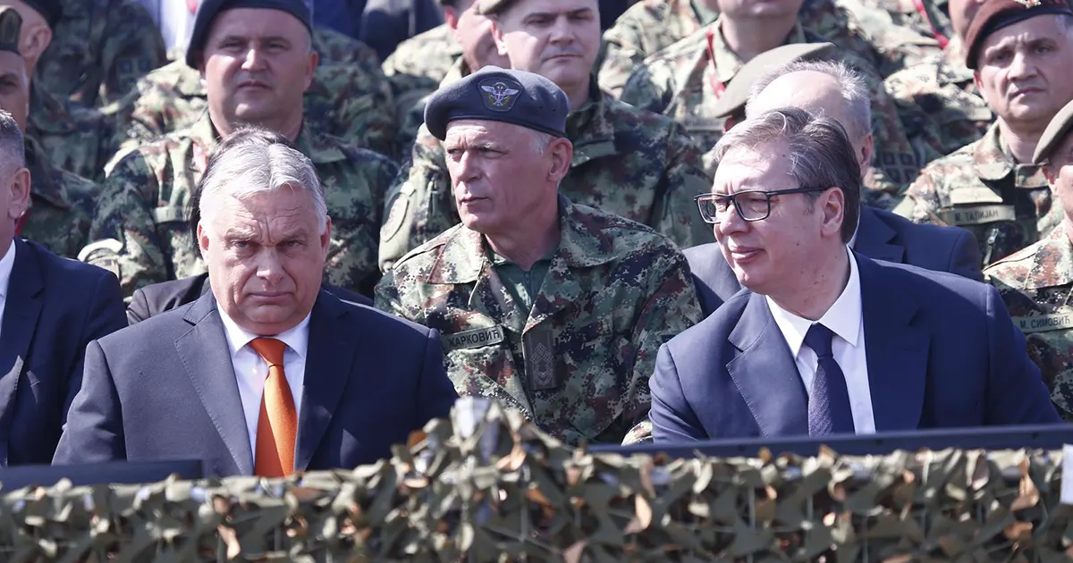 Aleksandar Vučić i Viktor Orban