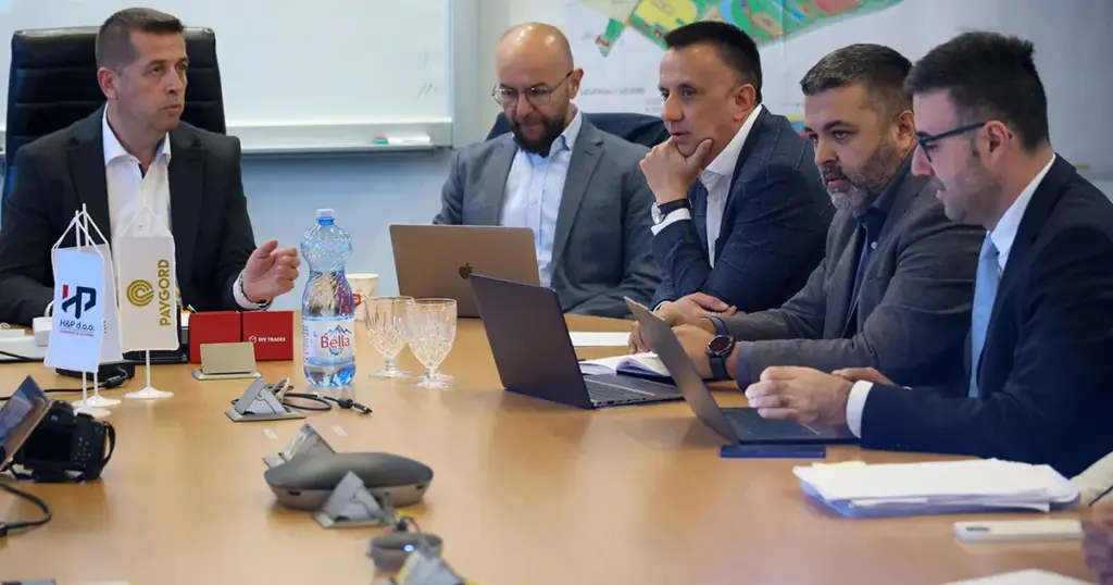 Sastanak Lakića, Ustamujića i predstavnika Nove Željezare Zenica