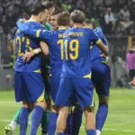 Radost reprezentativaca BiH nakon pogotka protiv Italije