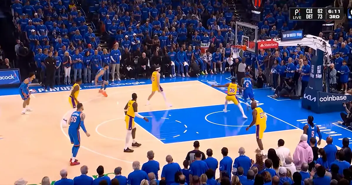 Težak poraz Lakersa u Oklahoma Cityju