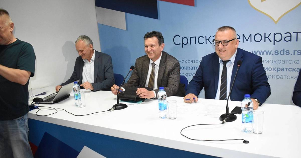 Glavni odbor SDS-a potvrdio: Branko Blanuša kandidat za predsjednika RS