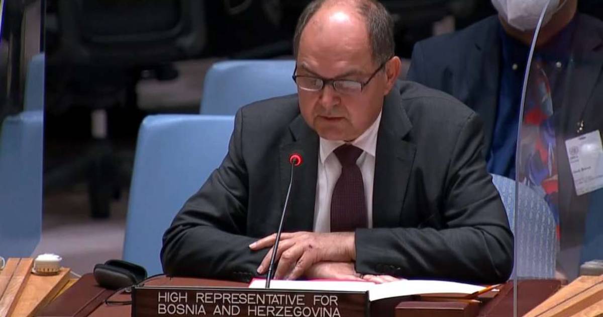 Schmidt danas u Vijeću sigurnosti UN-a predstavlja izvještaj o BiH