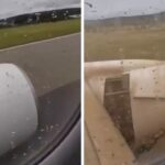 Snimak iz aviona Croatia Airlinesa