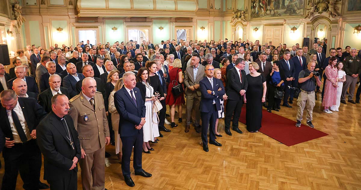 U Sarajevu obilježen Dan državnosti i Dan Oružanih snaga Hrvatske