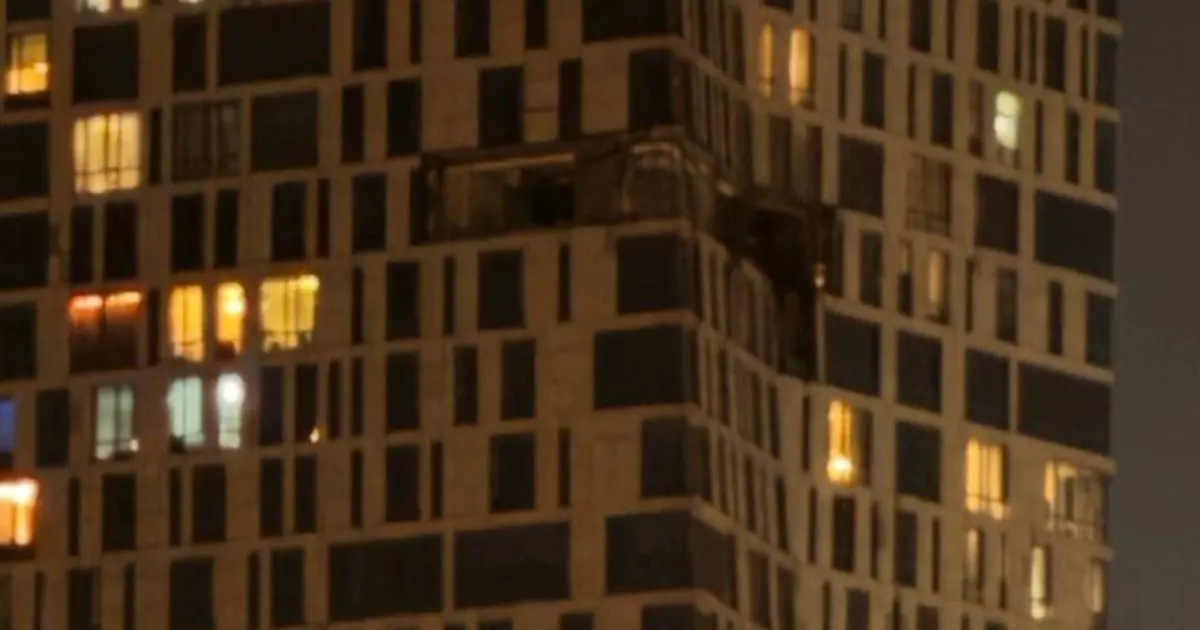 dron moskva zgrada
