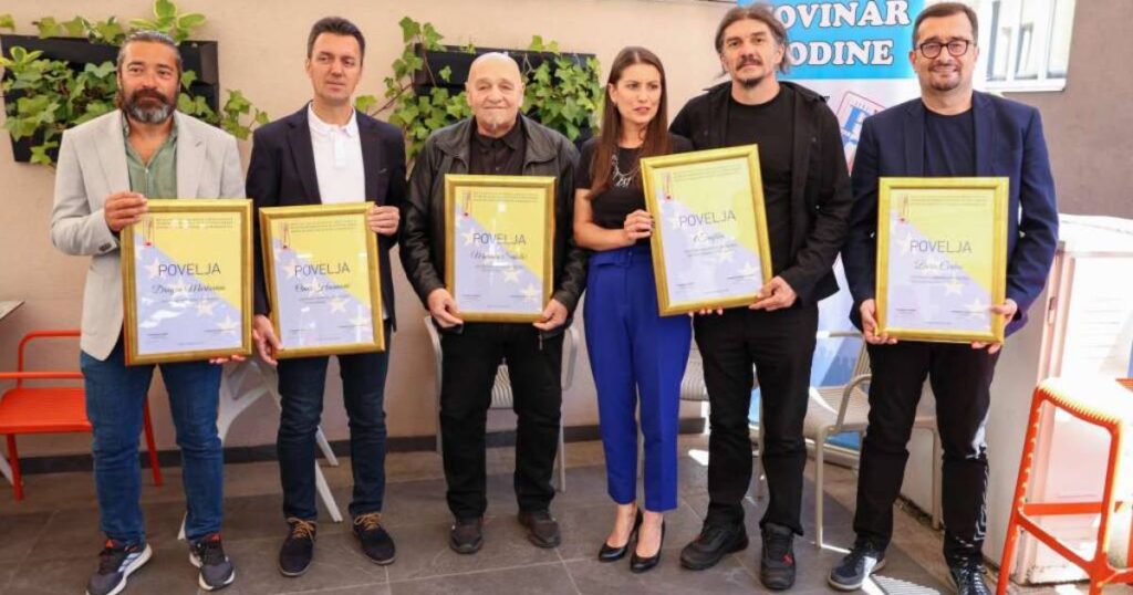 Dragan Markovina novinar godine: Dodijeljena priznanja Društva novinara BiH