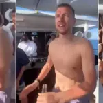 Slavlje Džeke sa saigračima