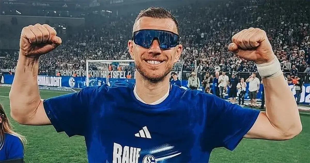 Edin Džeko nakon plsamana Schalkea u Bundesligu