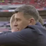 Sergej Jakirović proslavlja pobjedu