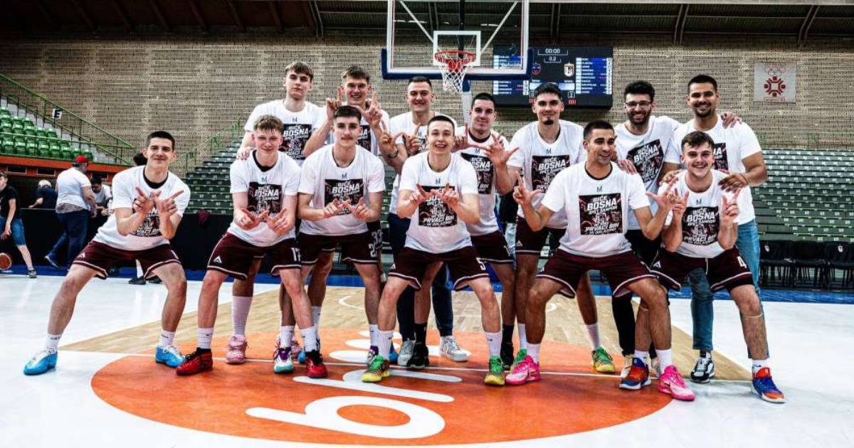Juniori Bosne osvojili titulu prvaka Bosne i Hercegovine