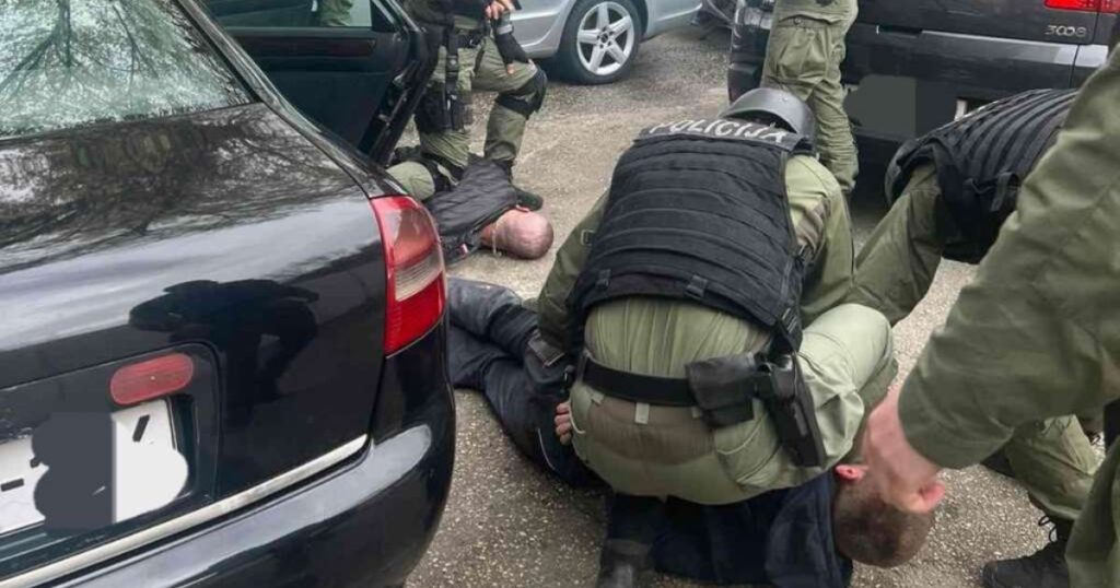 Autom udari policajca