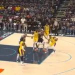 Detalj sa utakmice Thundersa i Lakersa