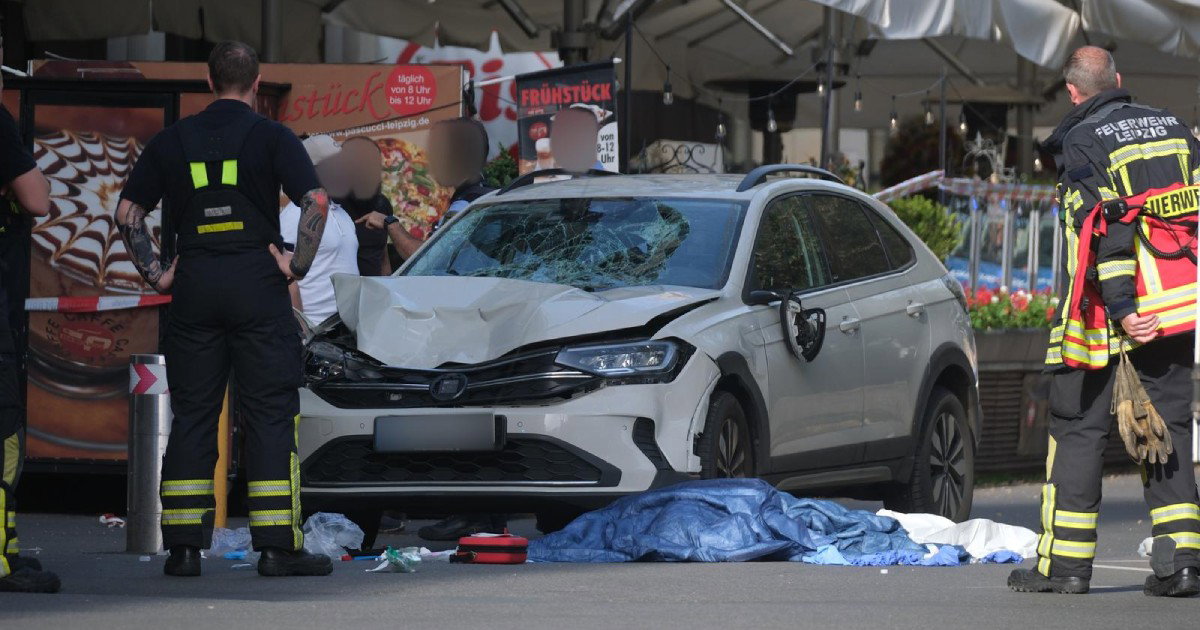 Automobilom se zabio u ljude u Leipzigu