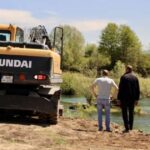 Uklanjanje nelegalno betoniranih obala Une