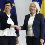 Marta Kos i Borjana Krišto