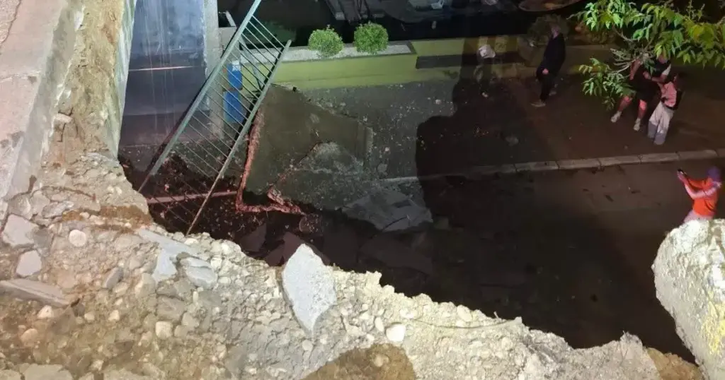Urušeni most u Gradišci