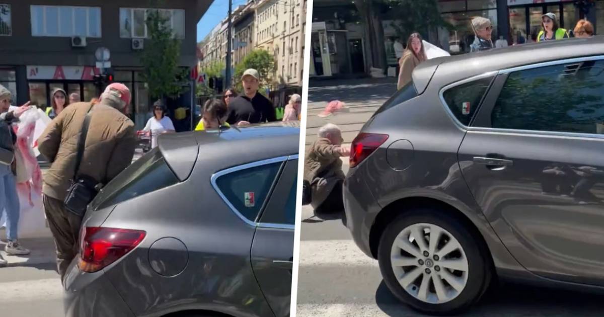 muškarca udario autom