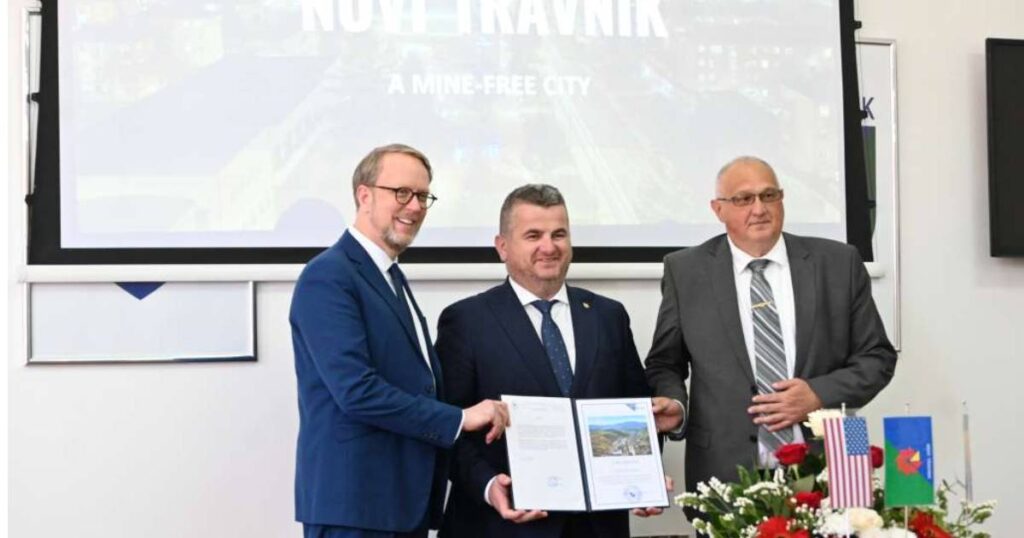 novi travnik bez mina