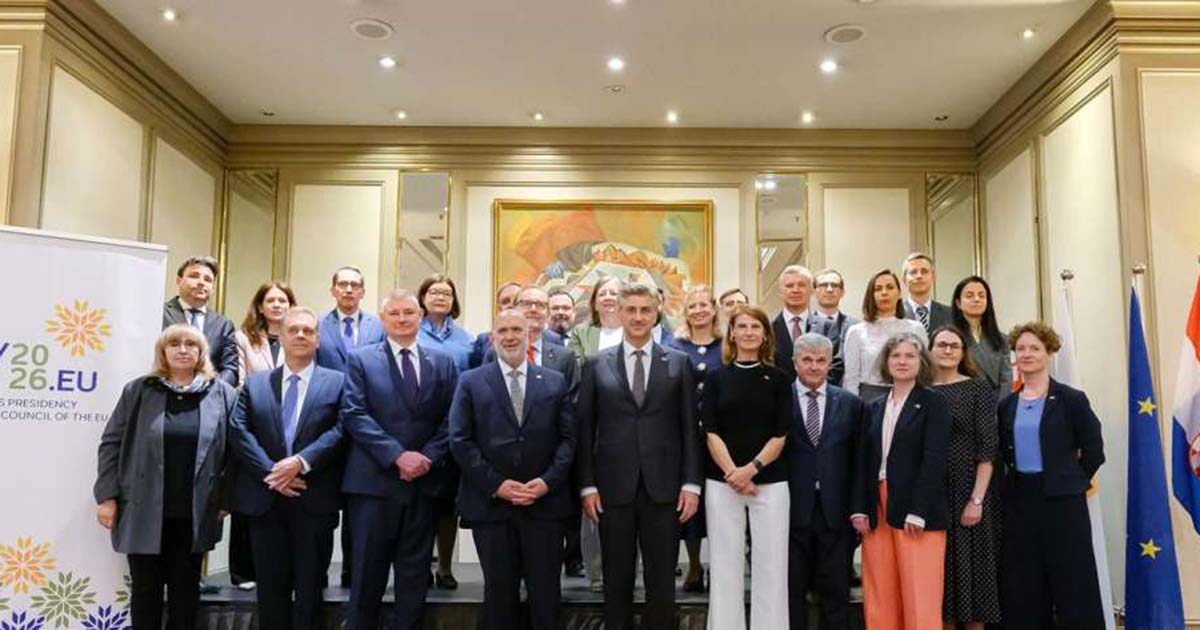 Andrej Plenković s ambasadorima EU