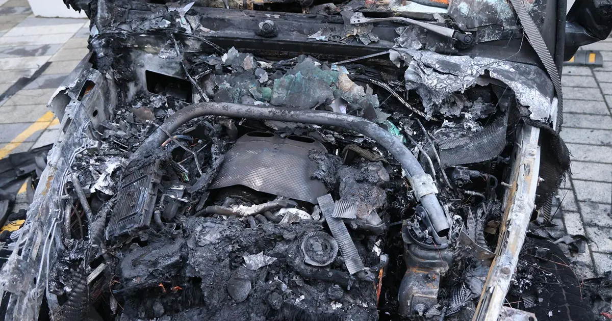 požar automobil