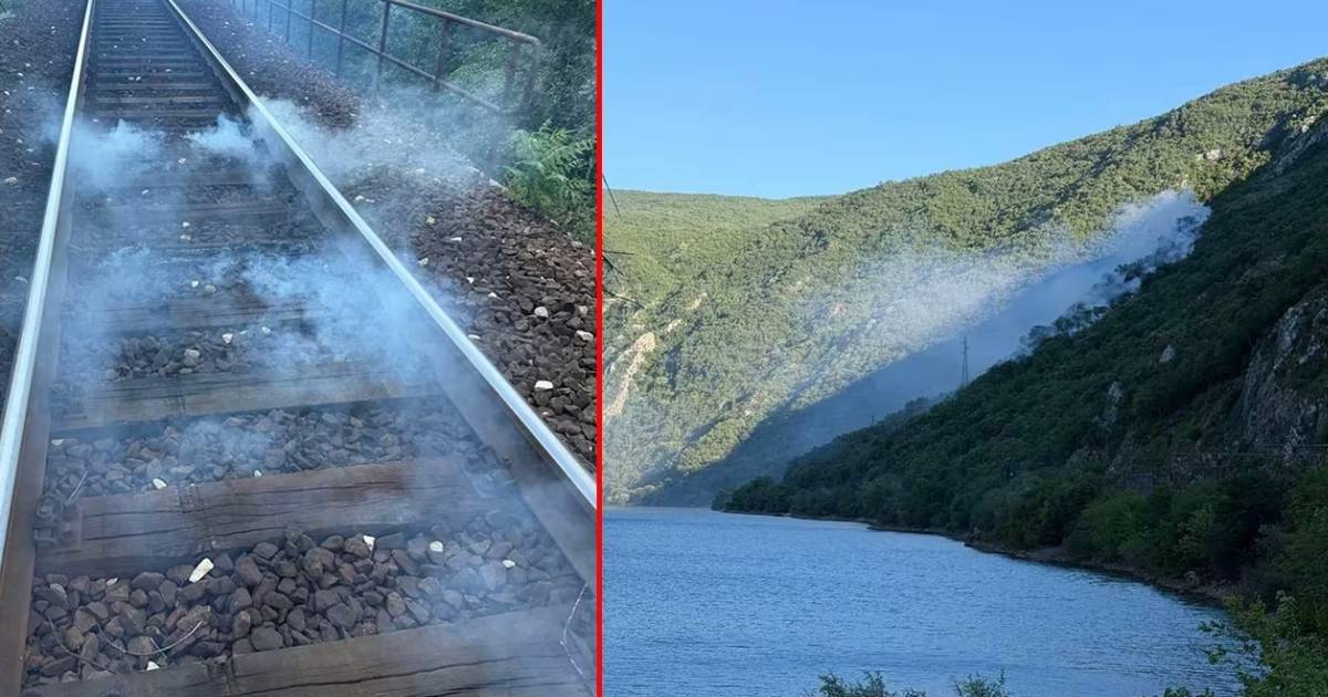 Čak devet požara uz prugu Mostar – Sarajevo: Mještani sumnjaju na podmetanje