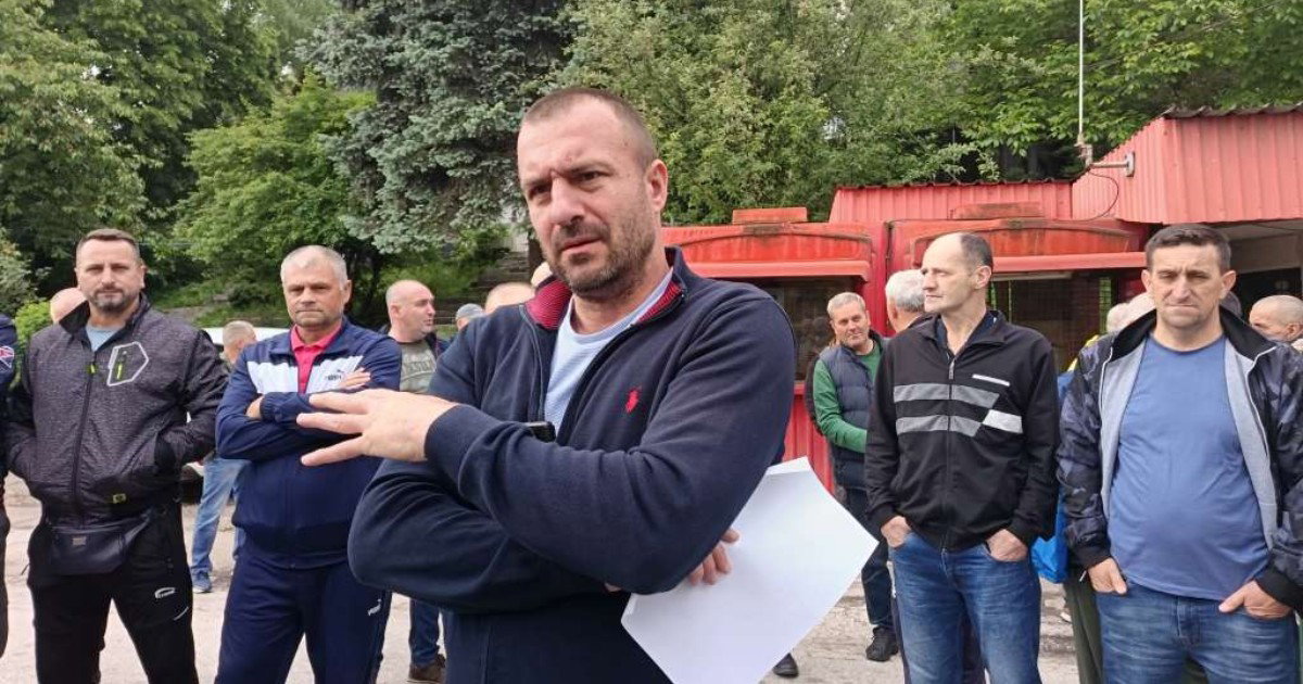 Protest penzionera RMU Zenica