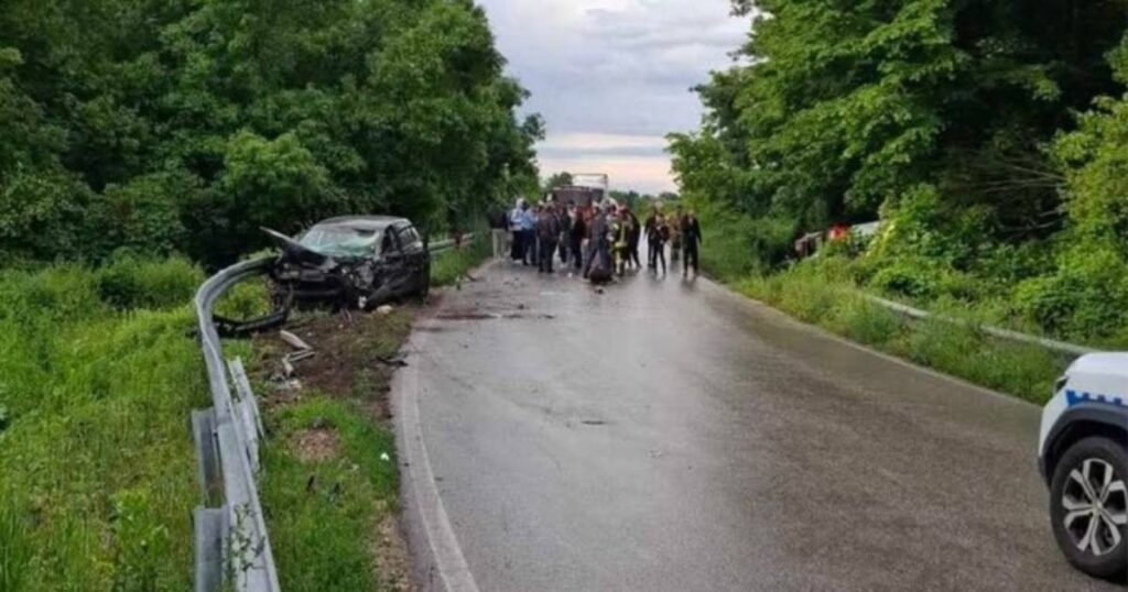smrskan automobil brcko samac
