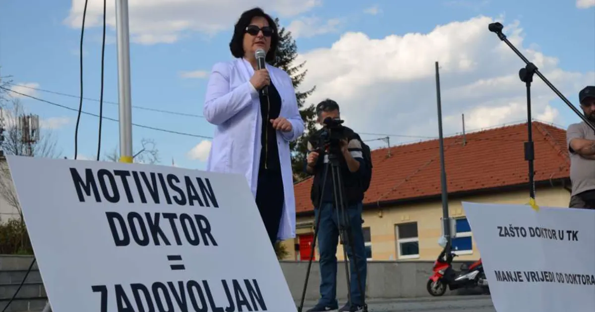 Štrajk ljekara u TK