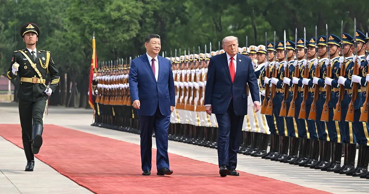 Donald Trump i Xi Jinping u Pekingu