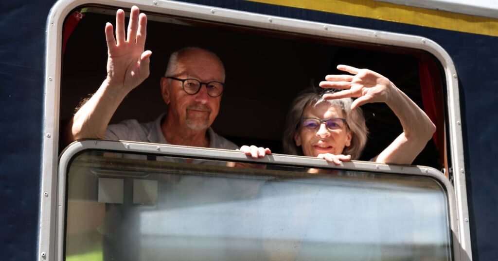 švicarski plavi voz