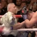 Trenutak kad je sudija prekinuo meč Usik - Verhoeven