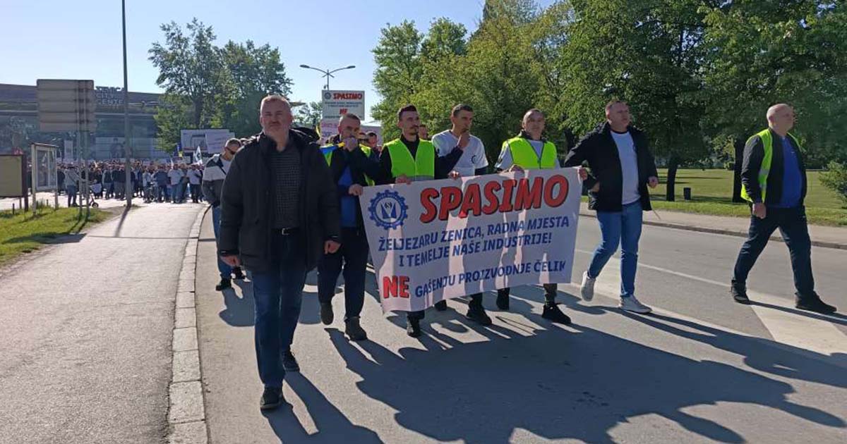 Protest u Zenici
