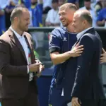 Zeljković i Džeko nakon utakmice