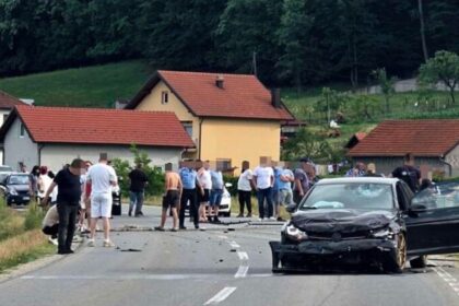 Saobraćajna nesreća na putu Bijeljina - Tuzla