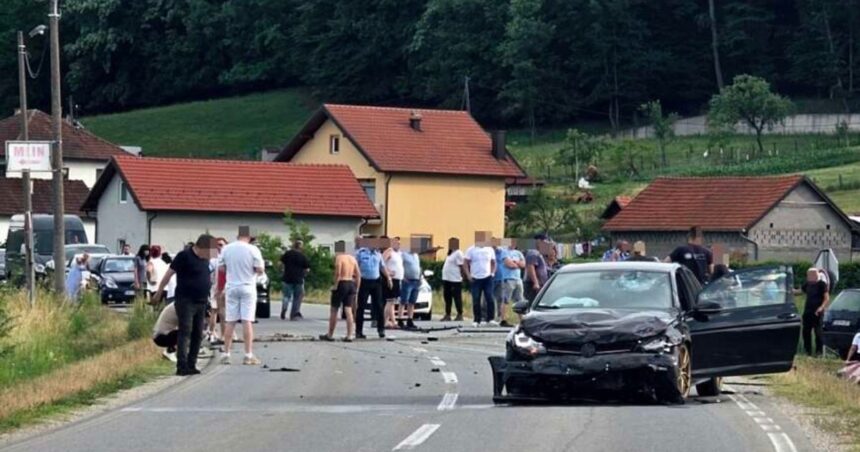 Saobraćajna nesreća na putu Bijeljina - Tuzla