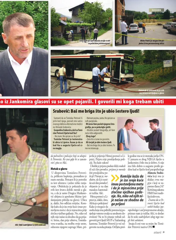 Tekst magazina "Start" iz juna 2008. godine