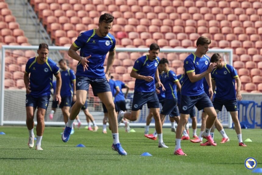 Trening Zmajeva pred Katar